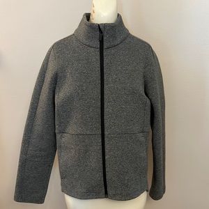 Lululemon zip up jacket in size medium and color gray.